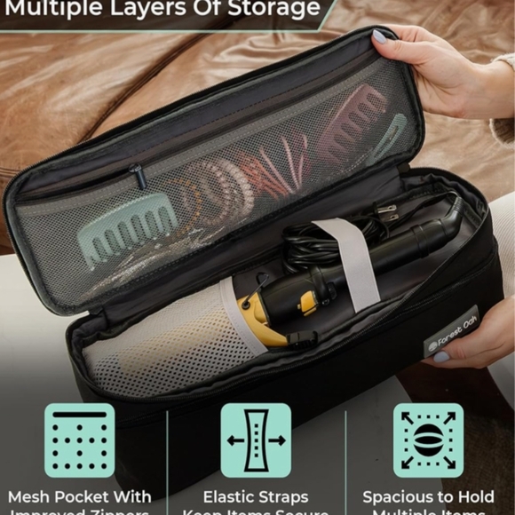 Forest Oak Hair Tool Bag NWT - Picture 2 of 3